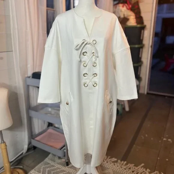 Tuckernuck | Dresses | Nwt Tuckernuck Ellington Dress In Ivory Size Xxxl |  Poshmark